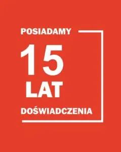 15 LAT DOŚWIADCZENIA