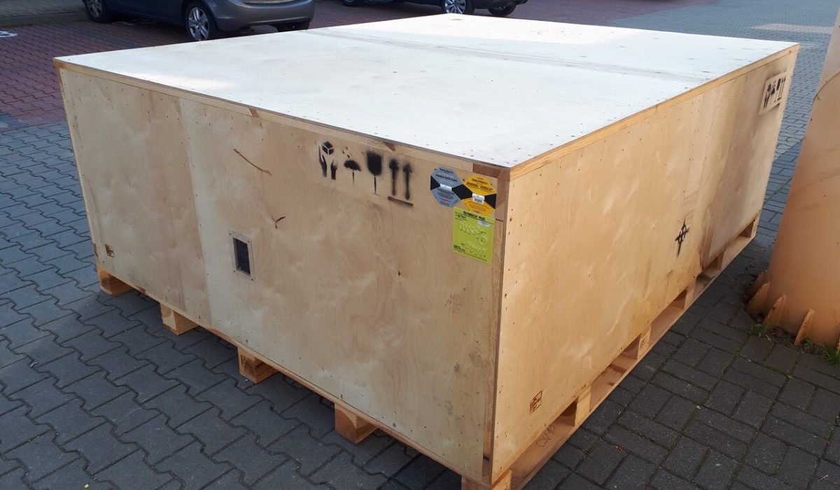 SKRZYNIA TRANSPORTU MORSKIEGO