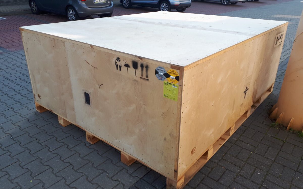 SKRZYNIA TRANSPORTU MORSKIEGO